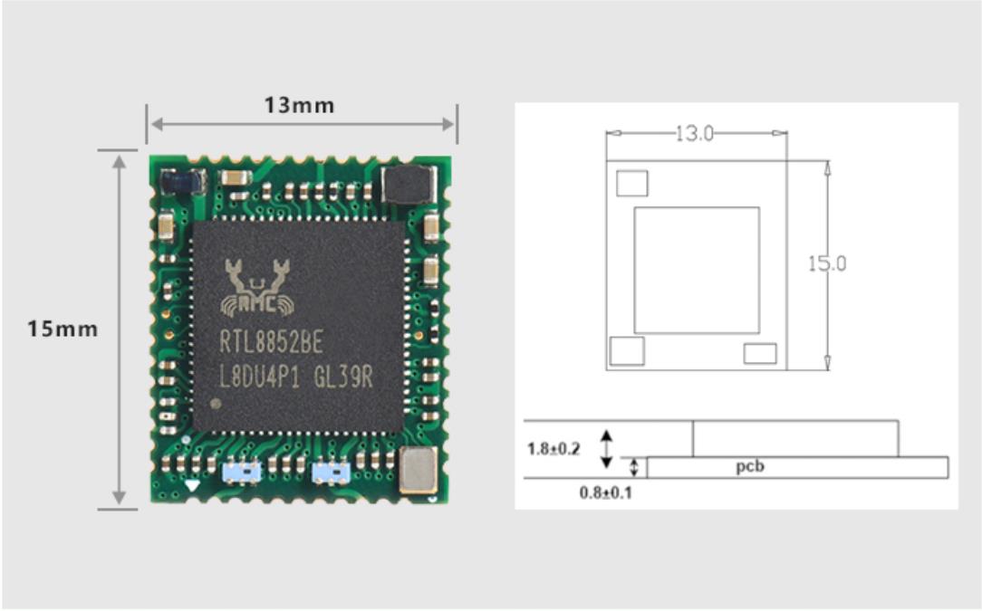 RTL8852BE wifi module chip 