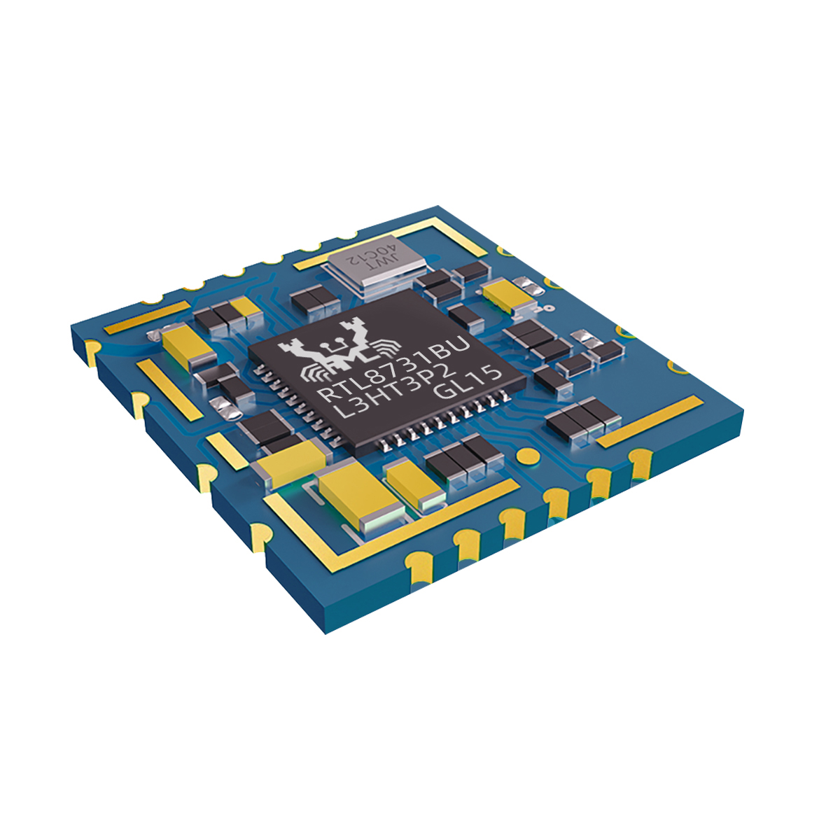 Chip: RTL8731BU 1T1R 2.4+5.8G 150M USB 12.2*12.9mm