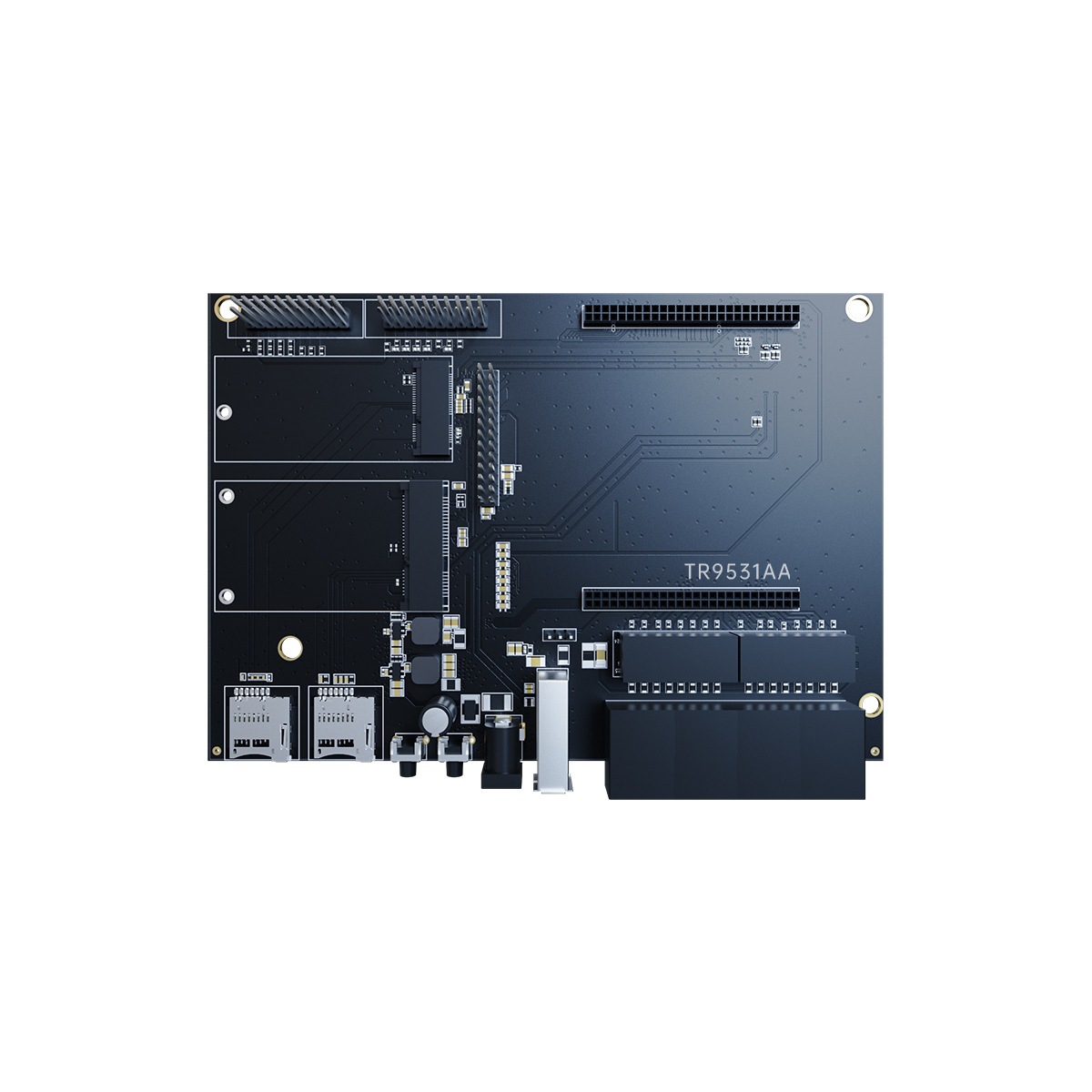 Chip: QCA9531 2T2R 300M 2.4G 802.11b/g/n 51.8*33mm