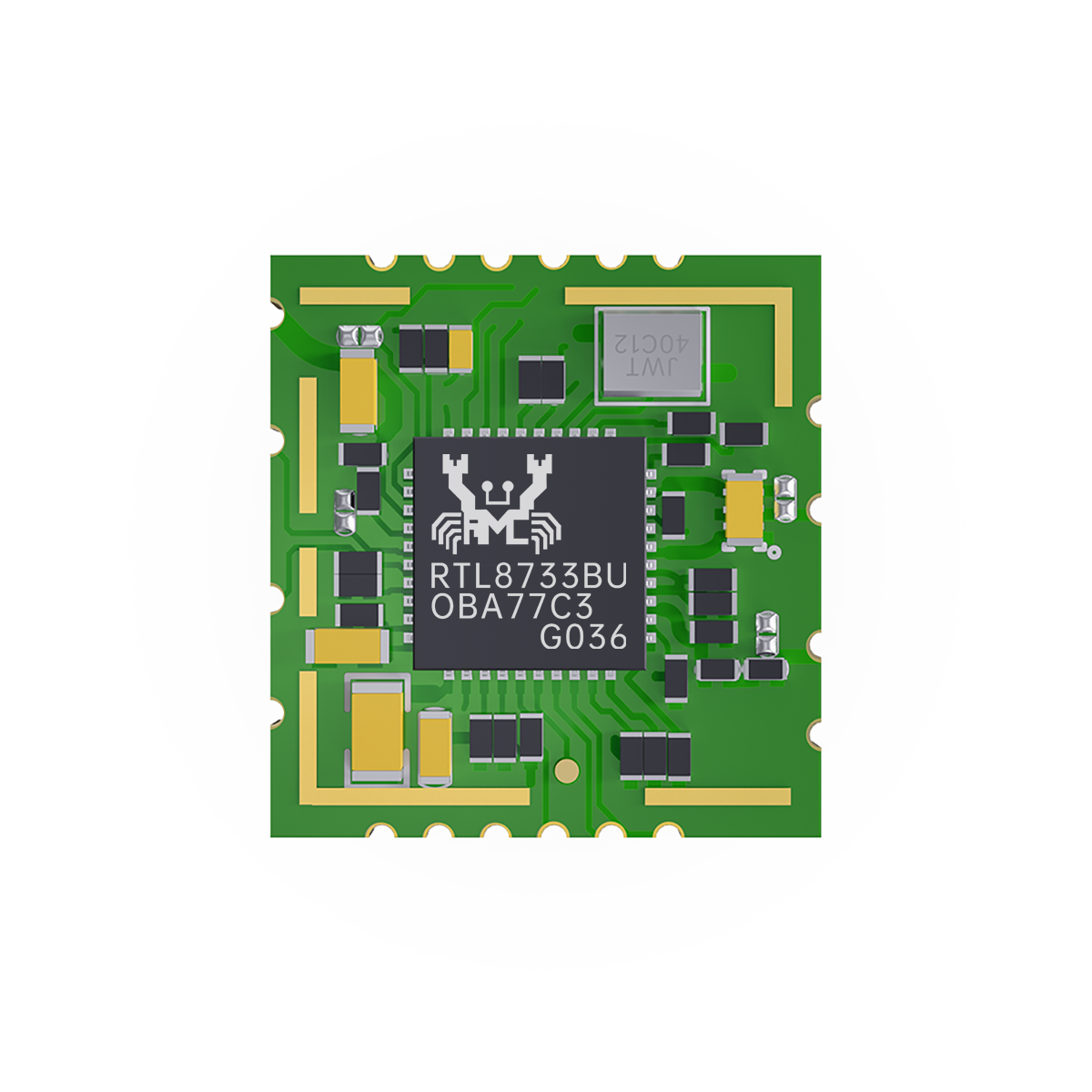 Chip: RTL8733BU-CG/VL-CG 1T1R 2.4+5.8G 150M USB 12